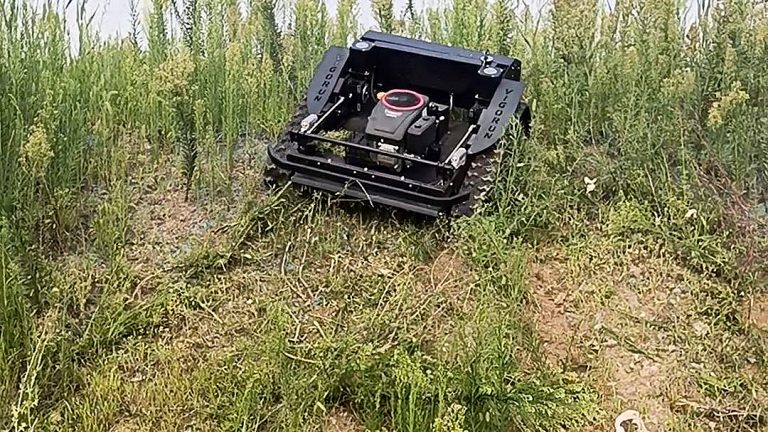 Where to buy Vigorun VTLM800 cordless caterpillar tank lawn mower online