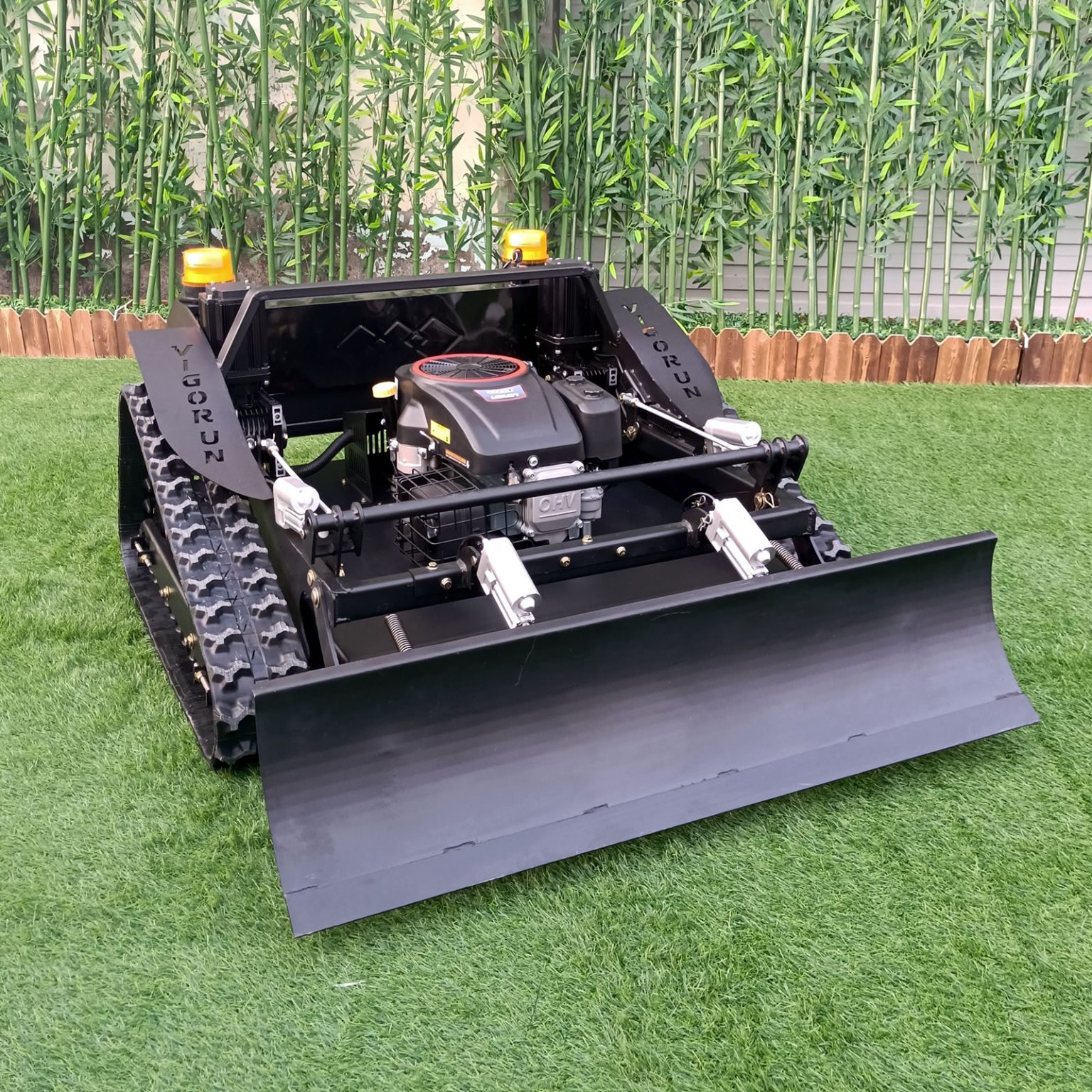 Crawler Remote Controlled Brush Mower (VTLM800 with snow blade ...