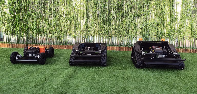 wireless track-mounted lawn cutter – Smart Technology for Effortless Lawn Care