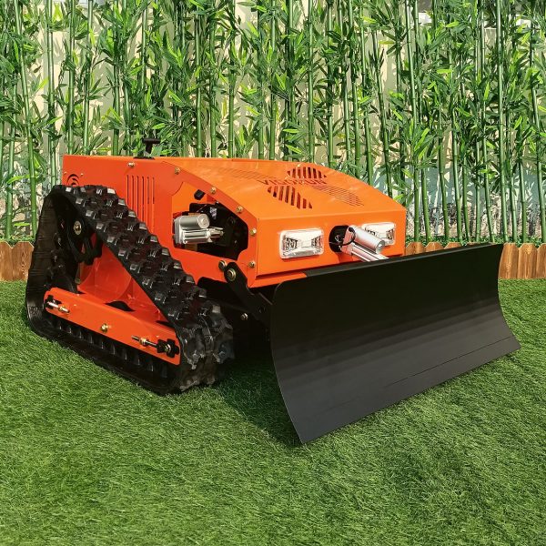 Brushless Remote Control Crawler Weed Mower (VTC550-90 with snow plough) - Image 2