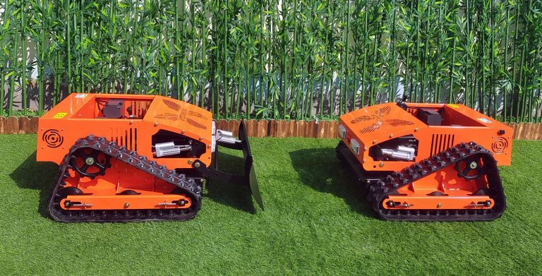Discover Effortless Lawn Care with remote control crawler mower