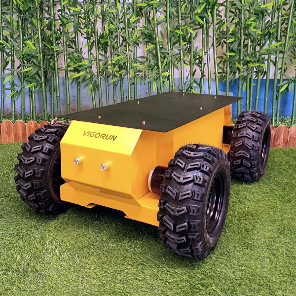 Remote Control Narrow Robot Platform Chassis with Anti-Slip Tubeless Tires (RWC200) - Image 5