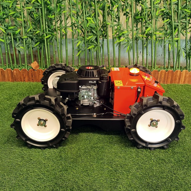 Purchase the Vigorun wireless radio control tracked brush mower and receive a spare parts kit