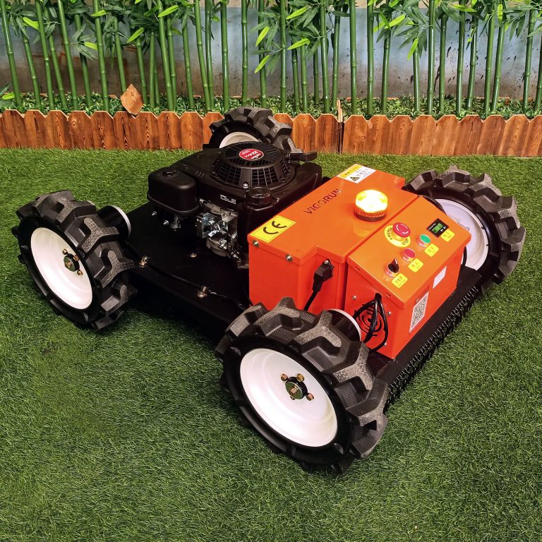 Vigorun VTLM800 wireless radio control tracked weeder : The Smart Way to Manage Every Landscape