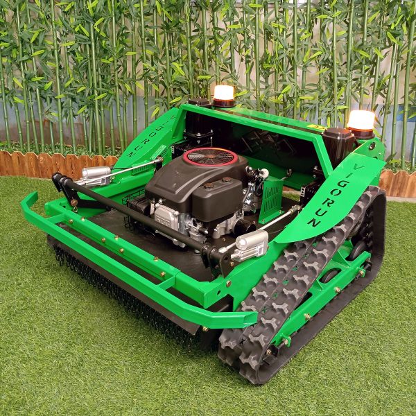 Green Remote Control Rubber Track Brush Mower (VTLM800)
