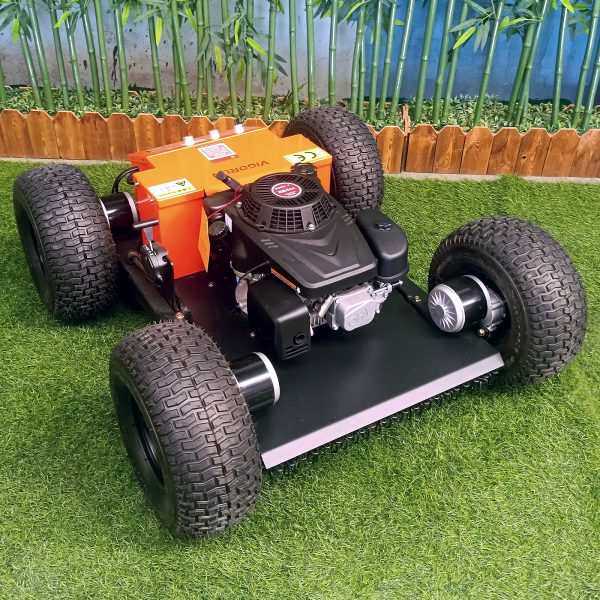 Remote-controlled Wheeled Mowing Robot (VTW550-90) With Turf Tires - Image 2