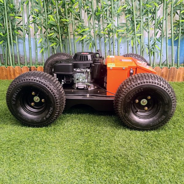 Remote-controlled Wheeled Mowing Robot (VTW550-90) With Turf Tires - Image 4