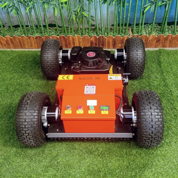 Remote-controlled Wheeled Mowing Robot (VTW550-90) With Turf Tires - Image 5