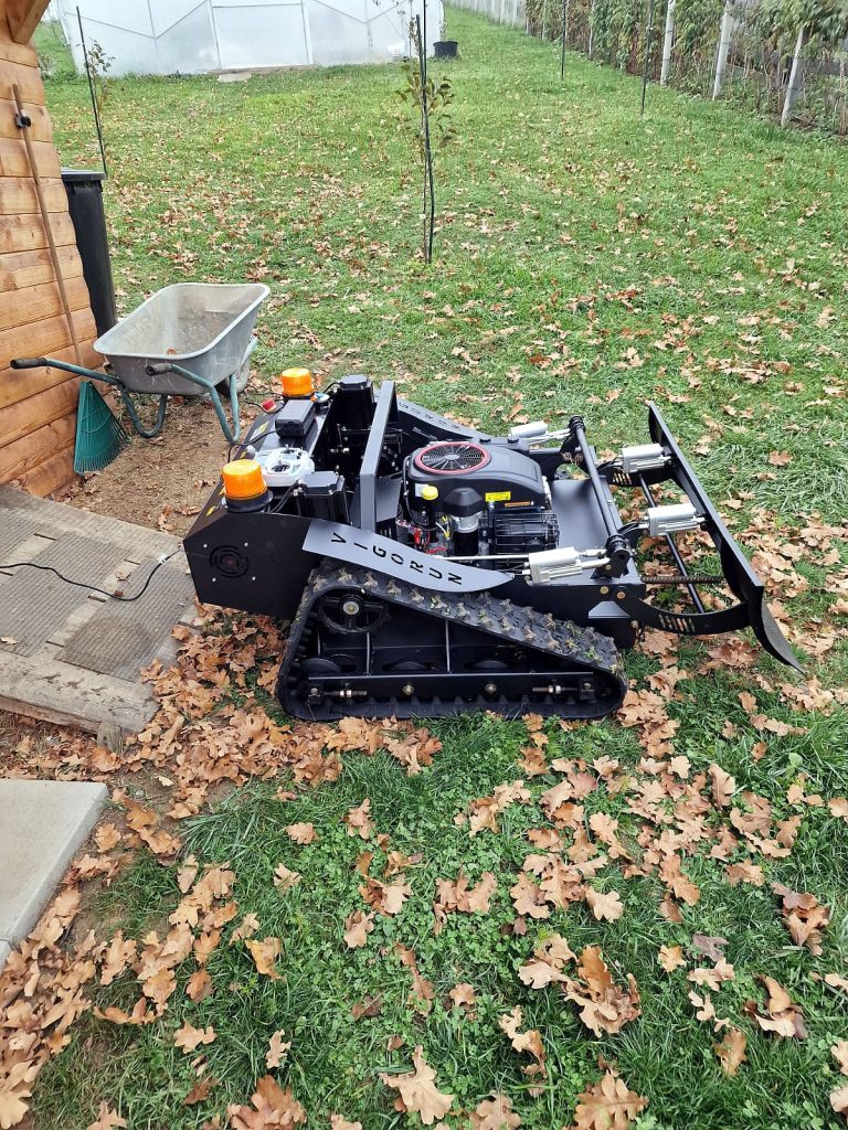 Vigorun remote controlled track mower  — The All-Season Outdoor Powerhouse