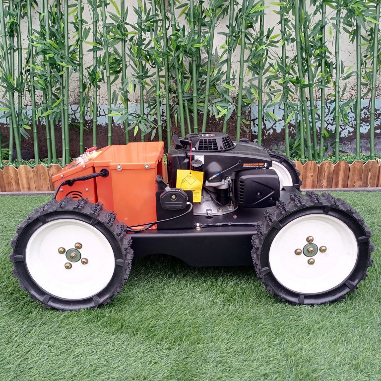 Vigorun VTLM800 remote operated track weed mower for sale made by Vigorun Tech