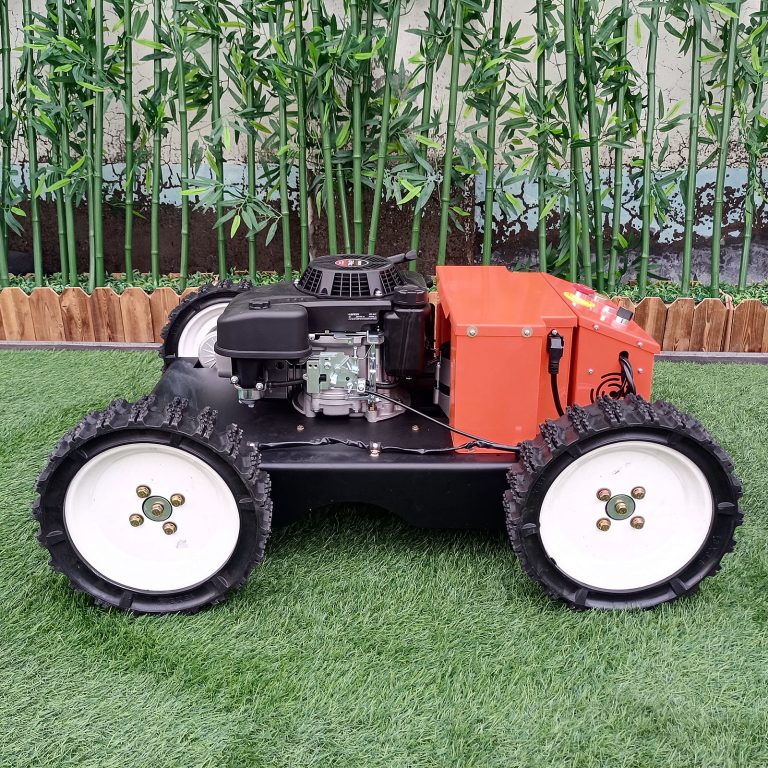 Versatile and easy to use – remote controlled crawler weed reaper online