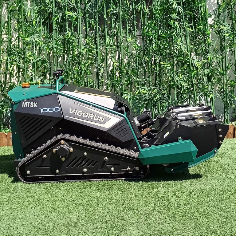 Effortlessly Control the Mower – Even Through Thick, Overgrown Weeds!