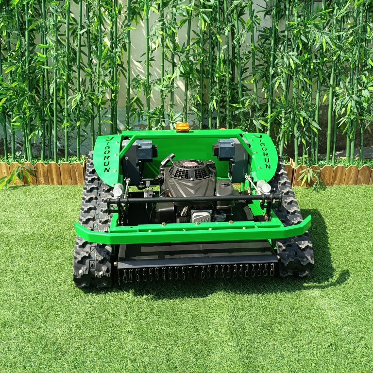 Eco-Friendly and Efficient: A Vigorun remote controlled track tank lawnmower That Cares