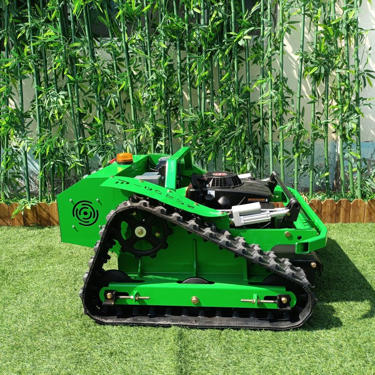 Vigorun remote operated rubber track bush trimmer in the promotion