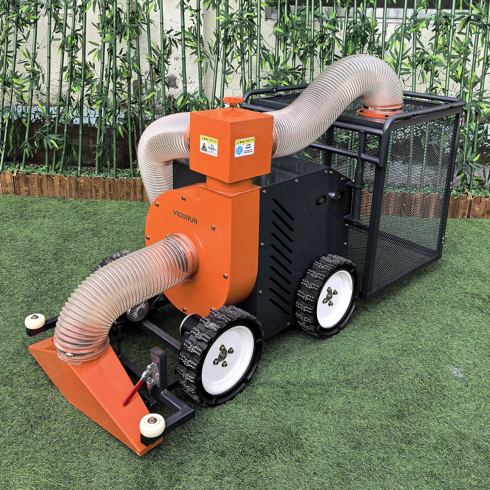 Remote Leaf Blower & Vacuum Sweeper