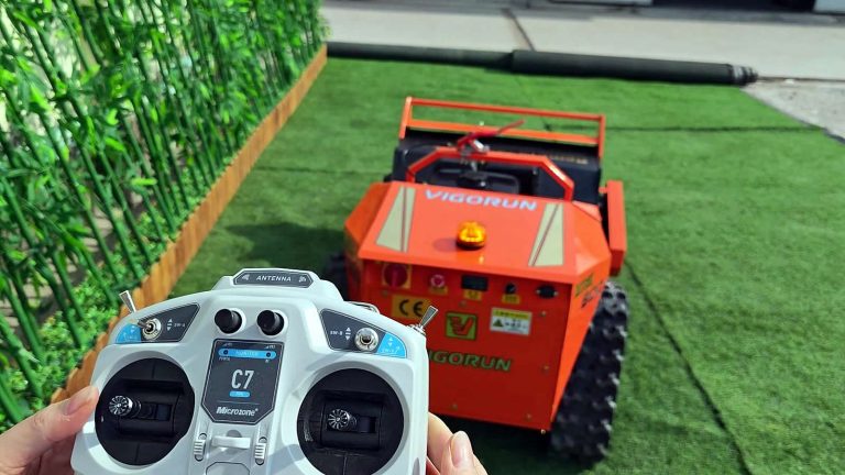 operation instruction of MTSK800 remote flail mower